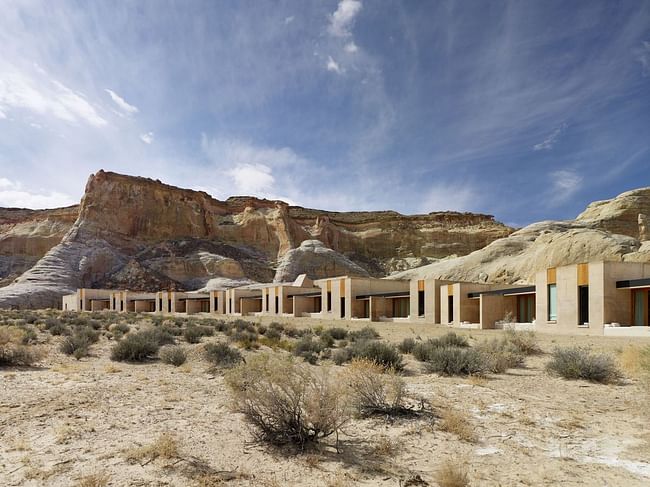 Amangiri Resort and Spa by Marwan Al-Sayed Inc + Wendell Burnette + Rick Joy.