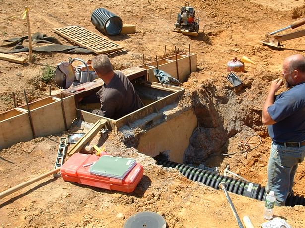 Storm Drainage Pipe Installation