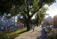 Winning design proposal Bryggepromenaden in Trondheim by Mareld & Kjellgren Kaminsky
