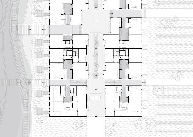 The Gamechanging architect, re-used carpentry shed - ground floor plan view
