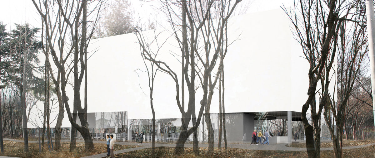 Daegu Gosan Public Library - 1st Place Entry by Gorka Blas | News ...