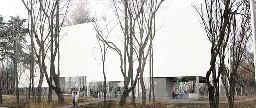 Exterior rendering of the competition-winning design by Gorka Blas (Image: Gorka Blas)
