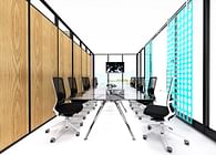 LINEAR Demountable Partition System by Bentley House
