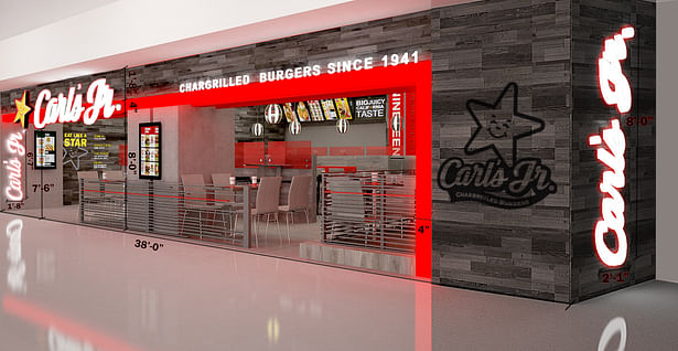 CARL’S JR. (RETAIL) - pacific mall - Dehli. (3800 sq.ft)