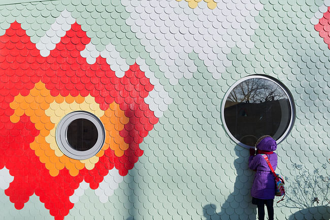 Edible Schoolyard at P.S. 216, Gravesend, Brooklyn by WORKac. Photo © Iwan Baan