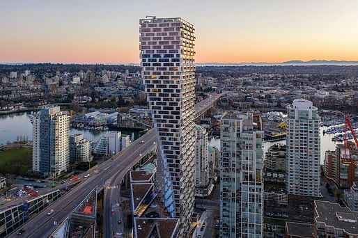 Winner of CTBUH's 'Best Tall Building Worldwide' title and other award categories: Vancouver House. Photo: Ema Peters. 