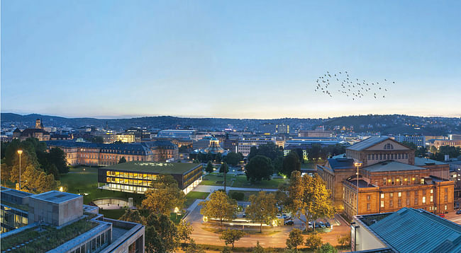 Bird's eye view (Illustration: Henning Larsen Architects)