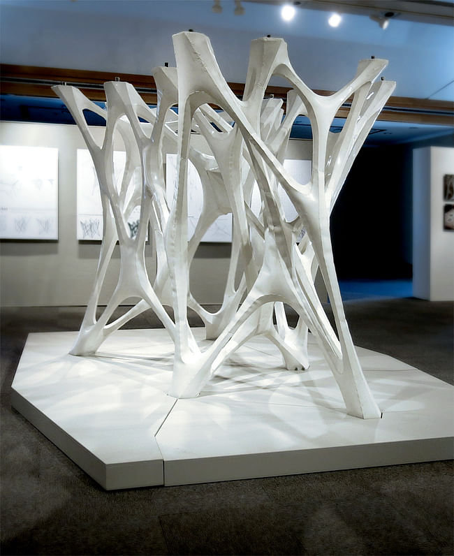 Cast Thicket installation (Image courtesy of TEX-FAB)