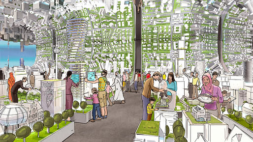 'Future City Lab' exhibition. Image courtesy of Koelnmesse.