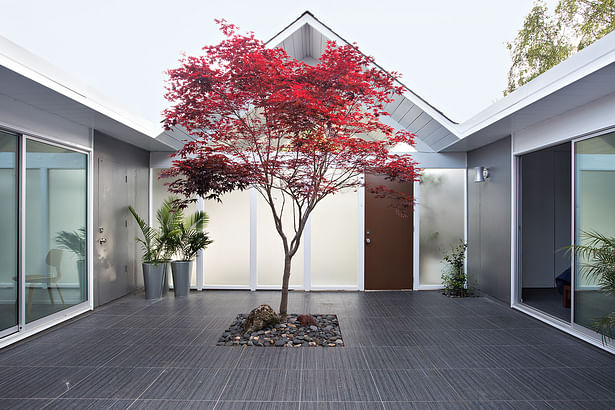 Double Gable Eichler Remodel by Klopf Architecture