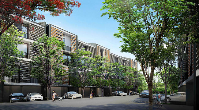 Future projects residential winner: Siamese Blossom, Thailand by Somdoon Architects. Image courtesy of WAF.