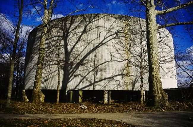 the Cyclorama building at Gettysburg battlefield photo for the Evening Sun by Brett Berwager