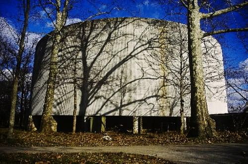 the Cyclorama building at Gettysburg battlefield photo for the Evening Sun by Brett Berwager