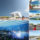 Ranked in 1st place by the Pier Selection Committee: The Pier Park by Rogers Partners Architects+Urban Designers, ASD, Ken Smith. Image via newstpetepier.com, courtesy New St. Pete Pier competition.