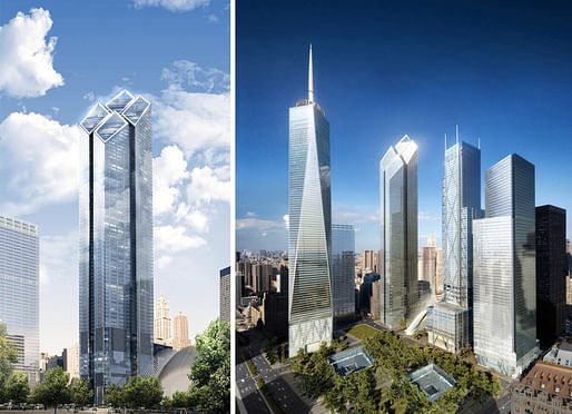 Norman Foster's proposed design for Two World Trade Center