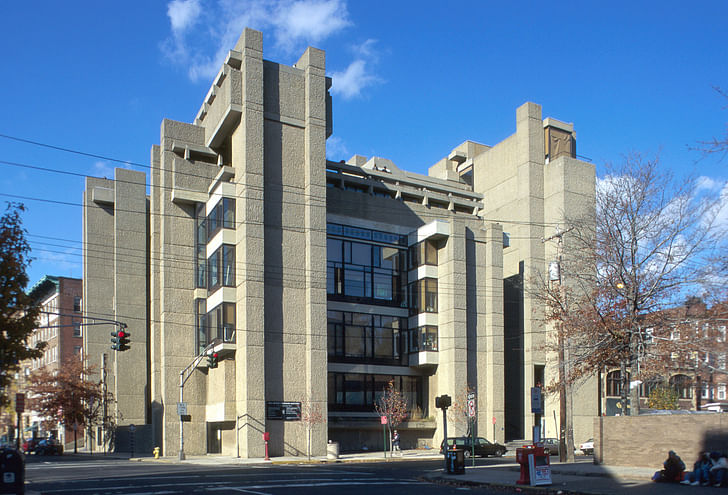 Paul Rudolph's Yale Art and Architecture building. Photo credit: Michael Marsland © Yale