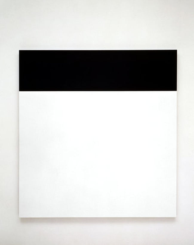 Ellsworth Kelly's 'Black Over White', 1966