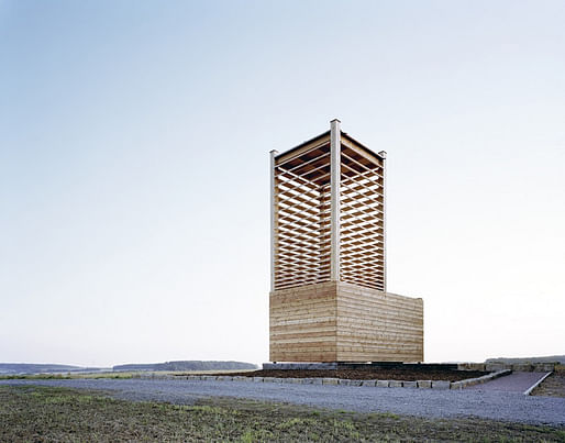 Feldkapelle in Boedigheim, Germany by Ecker Architekten, Professor Frank Flury, Seth Ellsworth & other students of the Illinois Institute of Technology (IIT); Photo: Brigida Gonzalez