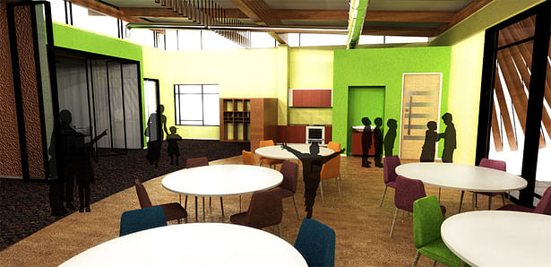 Classroom interior