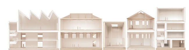 Model of the created art space. (Image: Caruso St John Architects)