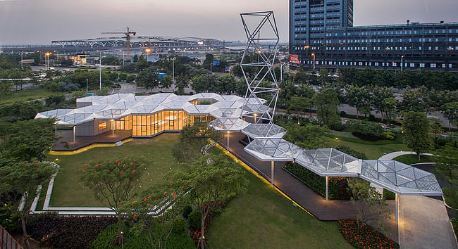 HEX-SYS in Guangzhou, China by OPEN Architecture; Photo: Zhang Chao