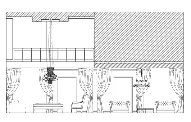 Living Room Elevation