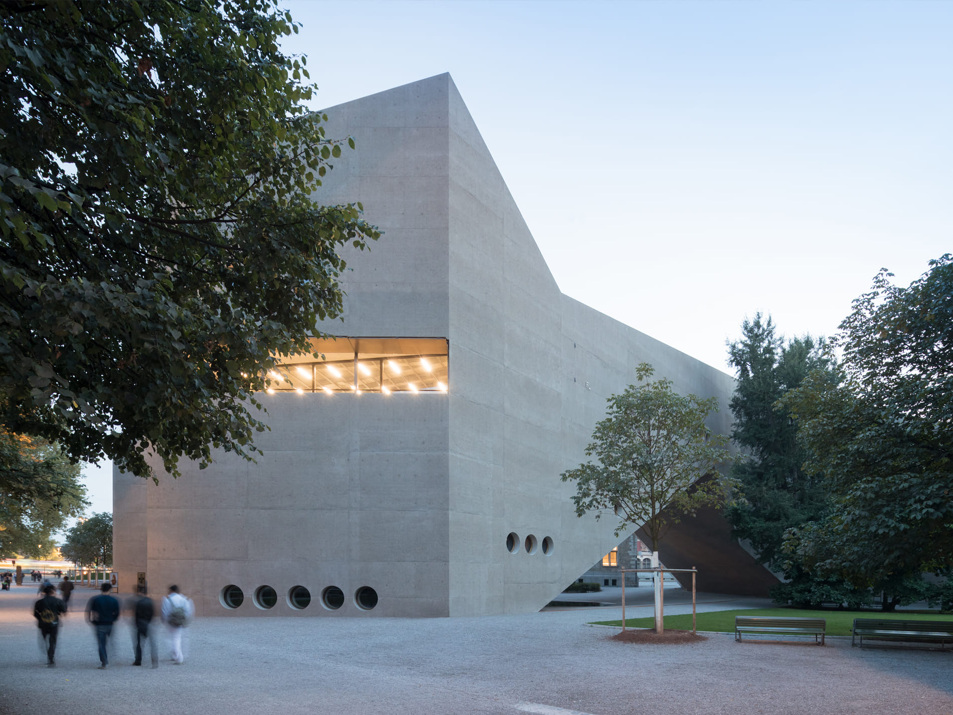 Christ & Gantenbein combine past and present in the Swiss National