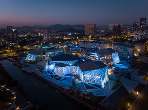 Agricultural Lighting Winner Zhoushan Ocean Cultural Center: A Beacon of Maritime Culture by Dongning Wang of Ning Field Lighting Design. Image: Zhou Li