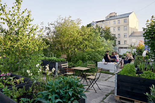 Urban community garden 'Sporta pils dārzi'​ by Artilērijas dārzi. Image: © 2021 Kristīne Majare
