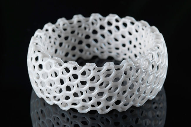 Form Labs 3D-printed bracelet (Credit: Nervous System)