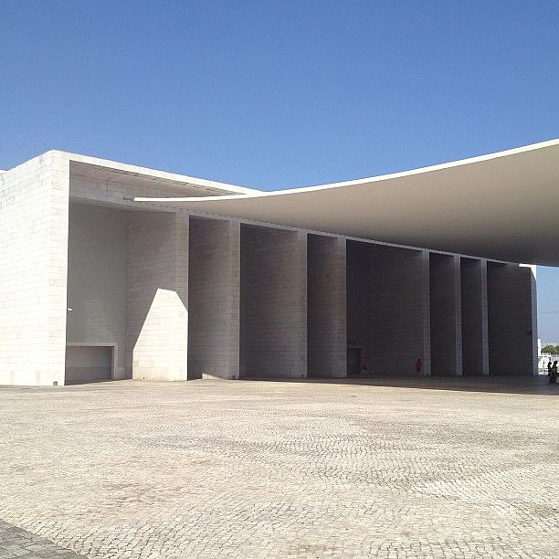 Alvaro Siza Vieira's Portugal pavilion. Image courtesy 5468796 Architecture.