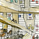 Watercolor by Steven Holl Architects. Image courtesy of Steven Holl Architects 