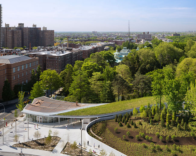 Brooklyn Botanic Garden Visitor Center - Brooklyn, NY. Photo: Albert Večerka/Esto