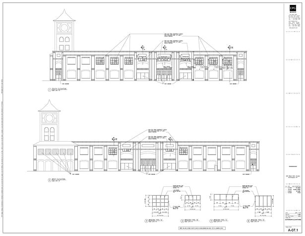Briarcliffe College Exterior Elevations