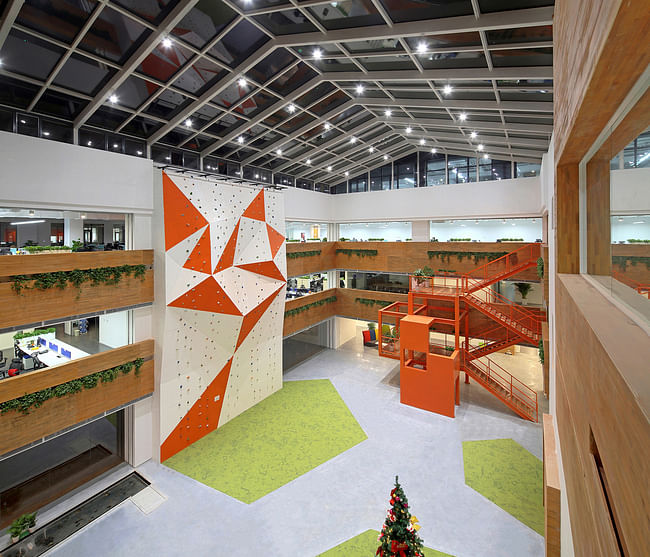 Cheetah Mobile global office headquarters in Beijing, China by IDEAL Design & Construction