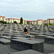 Memorial to the Murdered Jews of Europe in Berlin, via flickr user Márcio Cabral de Moura.