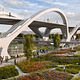 A render of the 6th St Bridge design. Credit: Michael Maltzman Architecture