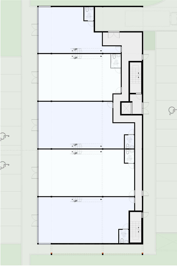 Lower Level Plan: Retail