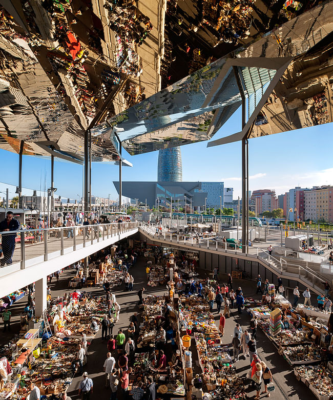 Inigo Bujedo Aguirre for Encants Flea Market in Barcelona, by B720 Arquitectura. Photo courtesy of Arcaid Images Architectural Photographer of Year 2014 award.