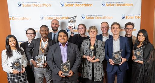 2023 Solar Decathlon Build Challenge winners from Ball State University. Image courtesy U.S. Department of Energy