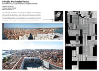 A Public Archives for Venice | An Addition to Le Corbusier's (Unbuilt) Venice Hospital