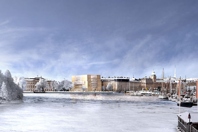 View towards Nybrokajen©David Chipperfield Architects