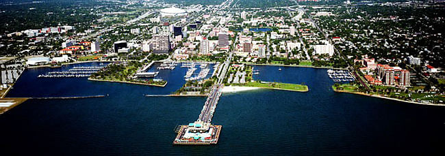 City of St. Petersburg, Florida. Image via St. Petersburg Pier RFQ.