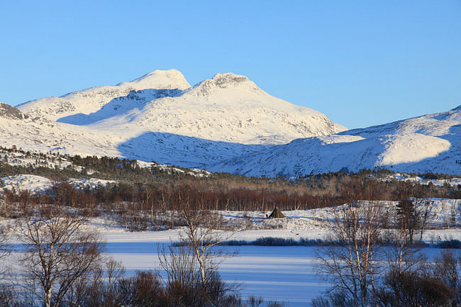 Photo of the national park seen from Vatnvatnet (Photo: Tor Egil Kvalnes)