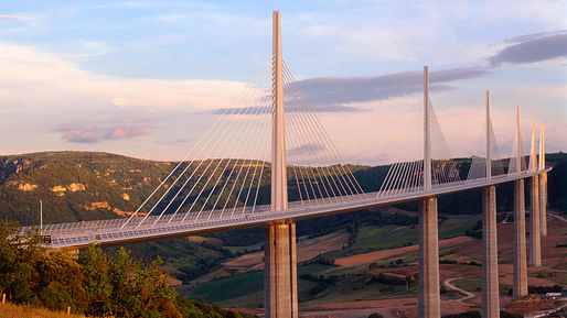 2004 - Millau Viaduct, France. Photo credit: Foster + Partners