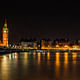 It's not dark yet, but it's getting there: London at night. Image: Ben Cremin via Flickr