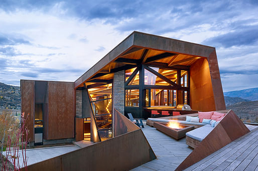 ↑ Finalist in 'Architecture: Residential': Owl Creek Residence, Skylab Architecture, Portland, OR. Photo by Robert Reck.​