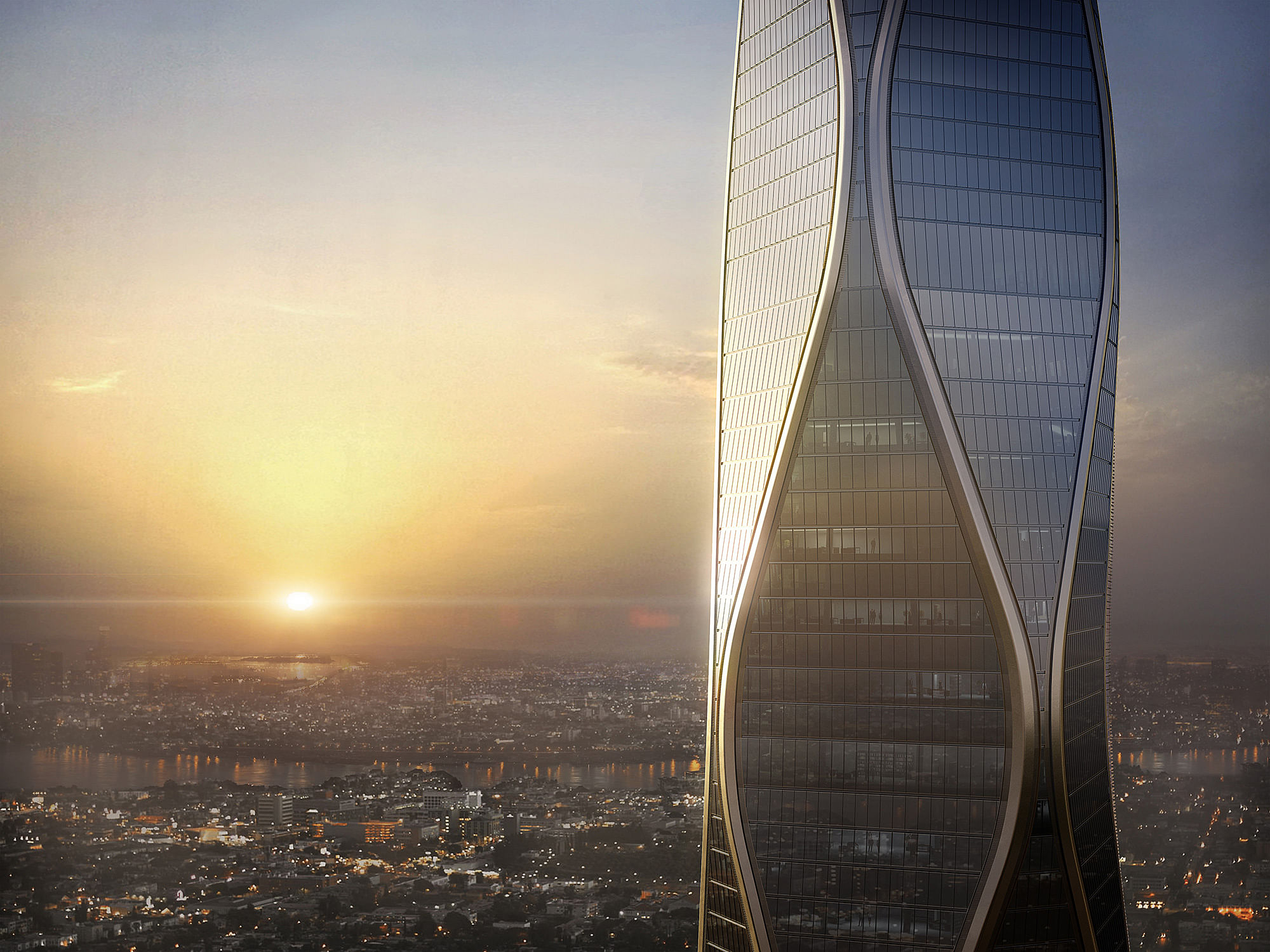 SOM's new Hangzhou Wangchao Center features an impressive