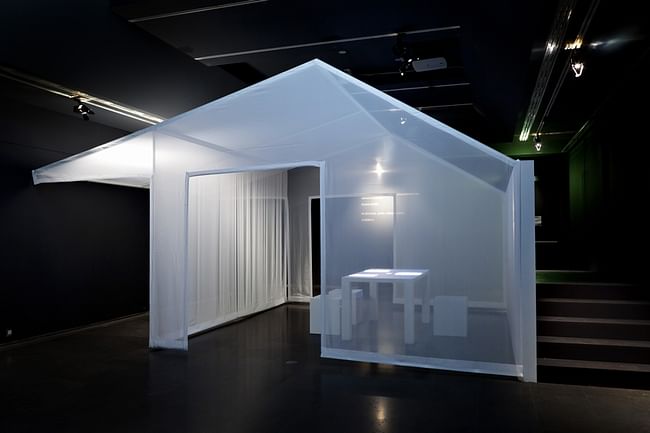 L'art de Rosanjin exhibition design by Ryusuke Nanki. Image courtesy of Ryusuke Nanki.