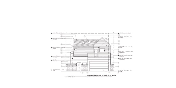 Proposed North Exterior Elevation